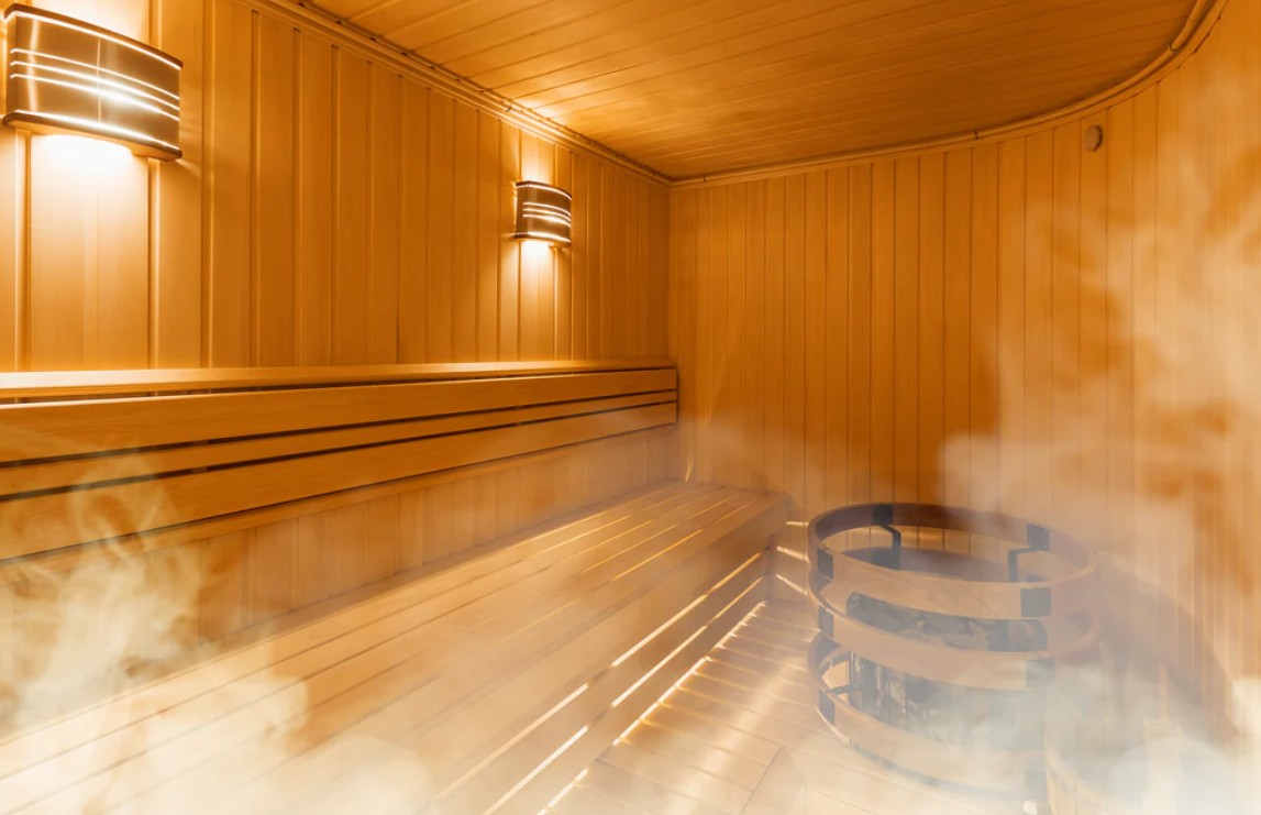 sauna room