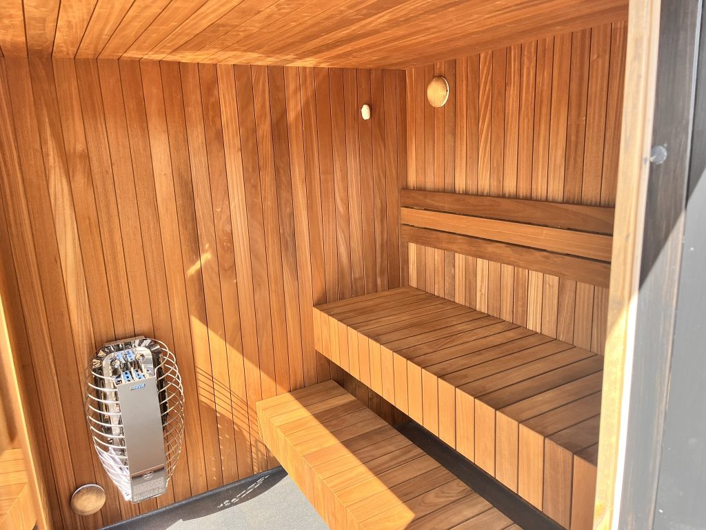 Floating Sauna Bench